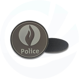 Benutzerdefinierte Polizei PVC-Patch
