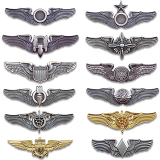 Benutzerdefinierte Metall Pin 3D Custom Metall Pilot Wings Pin Abzeichen