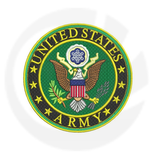 Militäruniform Armee bestickter Patch