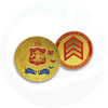 Fußball Metall große Challenge Coin