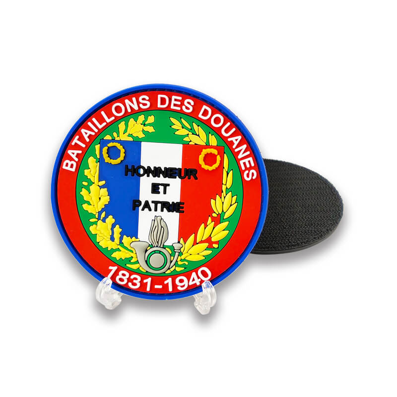 Fabrik benutzerdefinierte Messenger von Friedenskleidungszubehör PVC-Patch