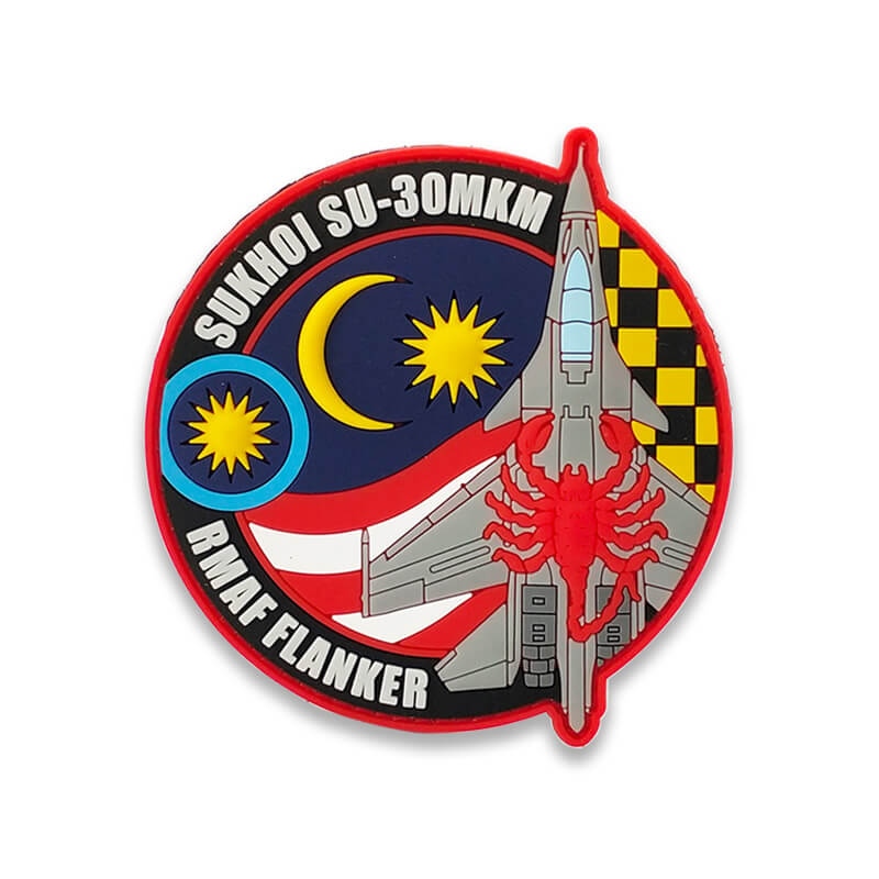 Benutzerdefinierte RMAF Unifrom Abzeichen Dekoration Zubehör PVC-Patch