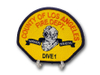 Grafschaft Los Angeles Feuerwehr US -Polizei -Stickpatch
