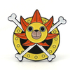 Heißer Verkauf japanischer Cartoon -Charakter Ein Stück Luffy Zoro Anime Pin Brosche Brosche