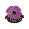 Benutzerdefiniert weicher Emaille Mohn Souvenir UK Pin Abzeichen