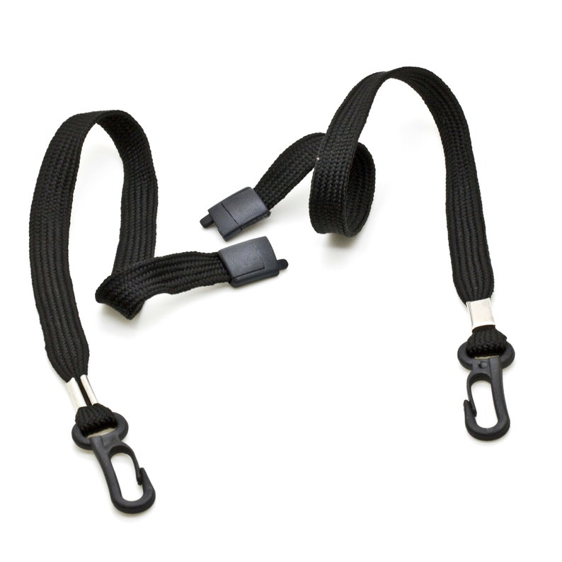 Verstellbare Gesichtsmaskierung Lanyard Polyester Röhrchen Lanyard Custom für Erwachsene/Kinder